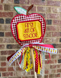 First/Last Day of School Apple Wand