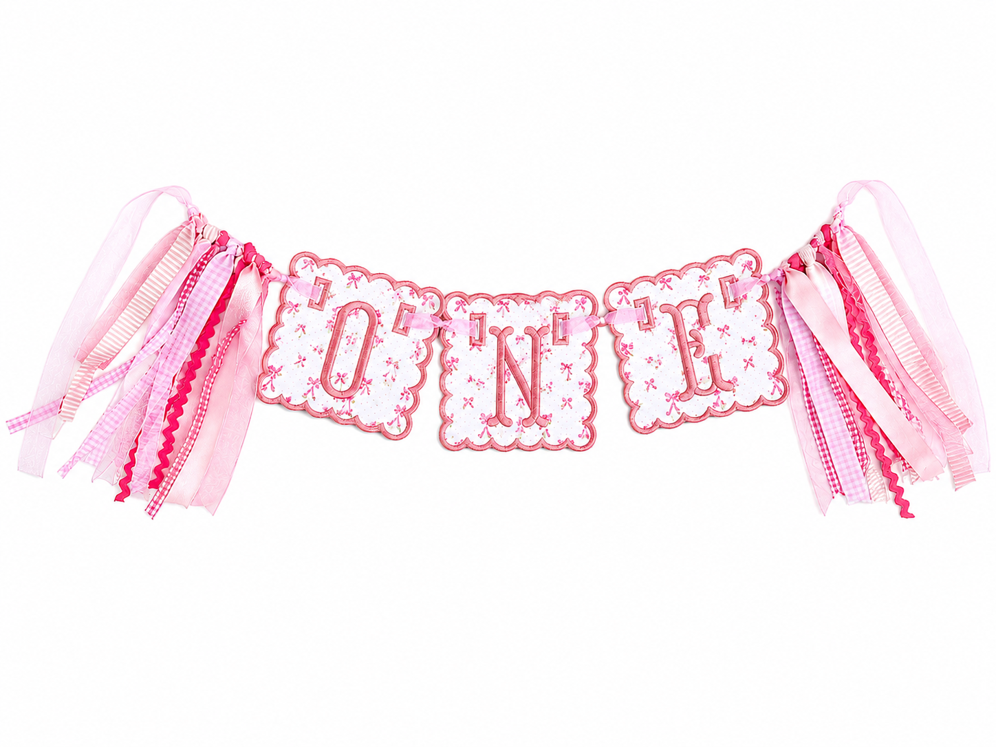 Pink Dot One Scallop Birthday Bundle