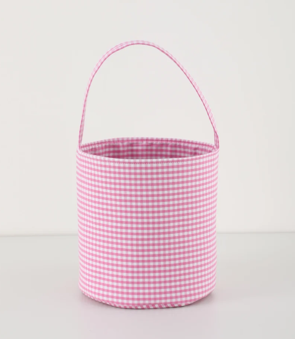 Gingham Halloween Candy Bucket