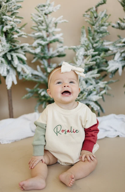 Colorblock Sweatshirt Bubble