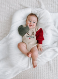 Christmas Colorblock Knit Sweater Bubble