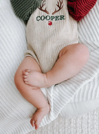 Christmas Colorblock Knit Sweater Bubble