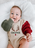 Christmas Colorblock Knit Sweater Bubble