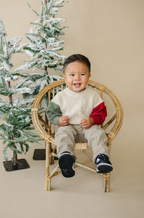 Christmas Colorblock Knit Sweater